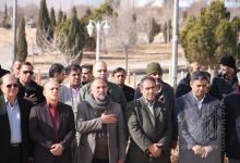 گزارش تصویری مراسم غبار روبی مزار شهدا